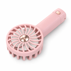Airlo Handheld in pink, angled view.