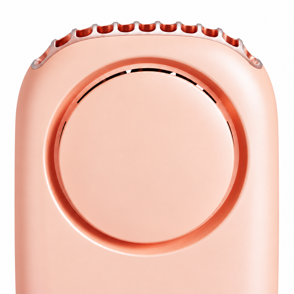 Airlo Pocket in peach (supplier pink), detail.