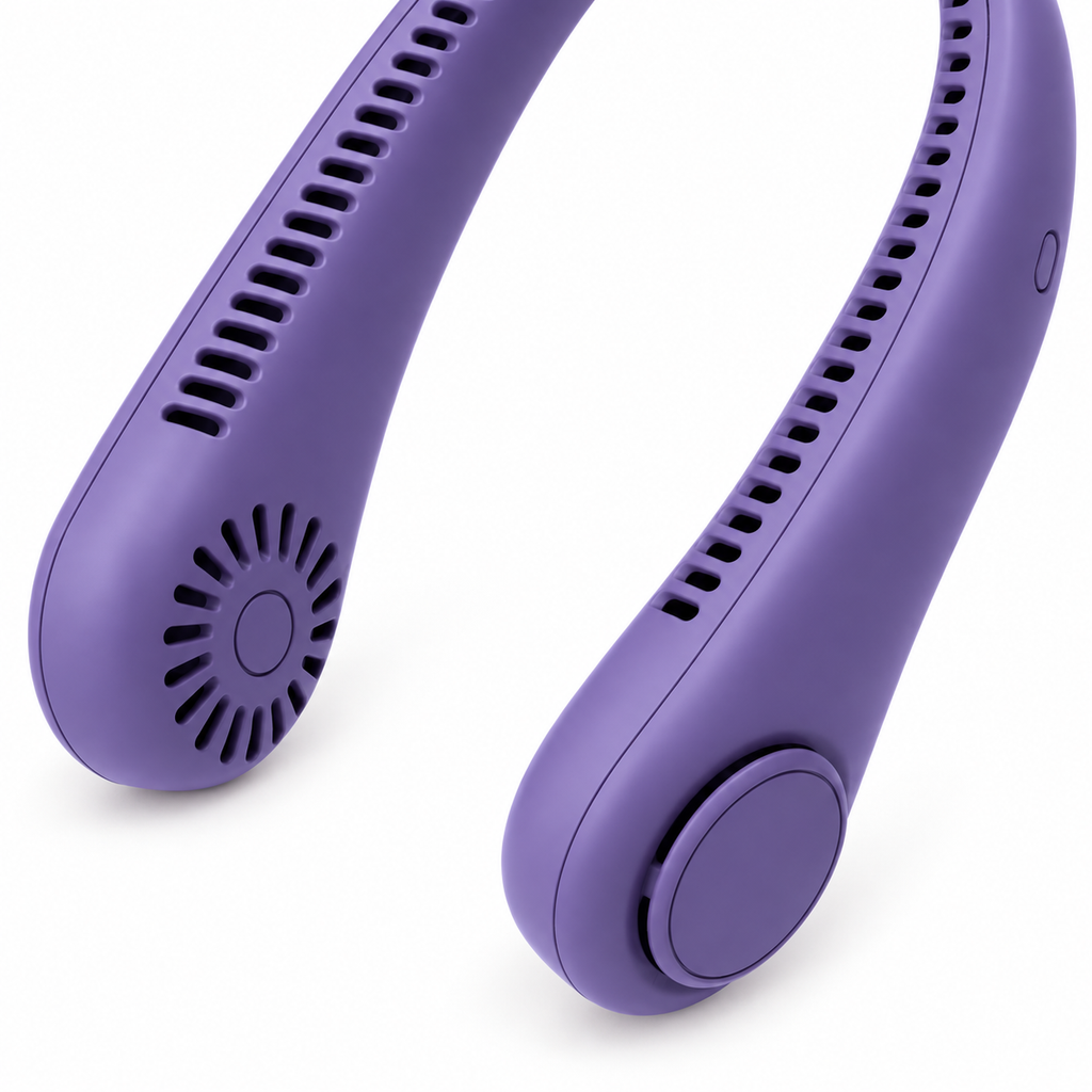 Airlo Wear in purple, detail.